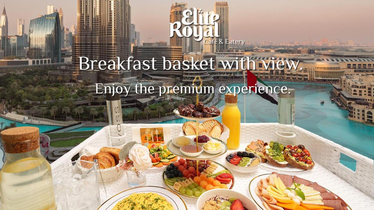 Elite Royal Apartment - Full Burj Khalifa & Fountain View - Magnum Dubai Eksteriør billede